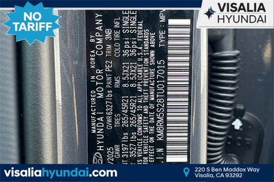 2026 Hyundai PALISADE Calligraphy FWD