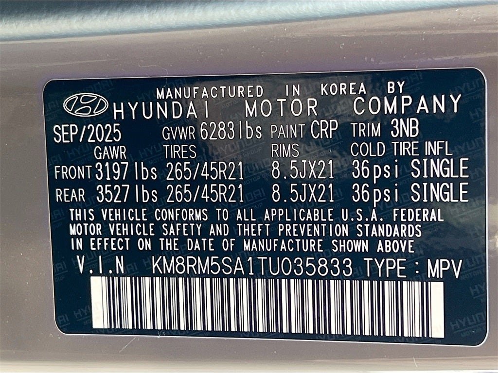 2026 Hyundai PALISADE HYBRID Calligraphy