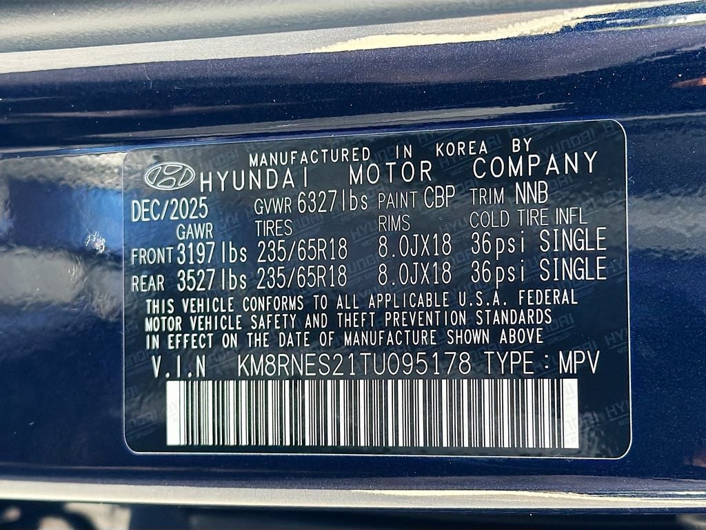 2026 Hyundai PALISADE SEL Premium 7P