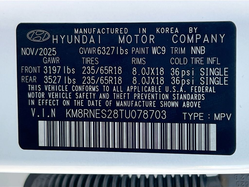 2026 Hyundai PALISADE SEL Premium 8 Passenger