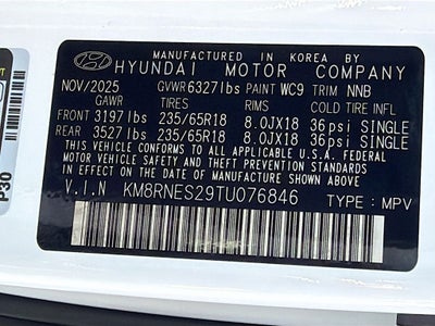 2026 Hyundai PALISADE SEL Premium 7P