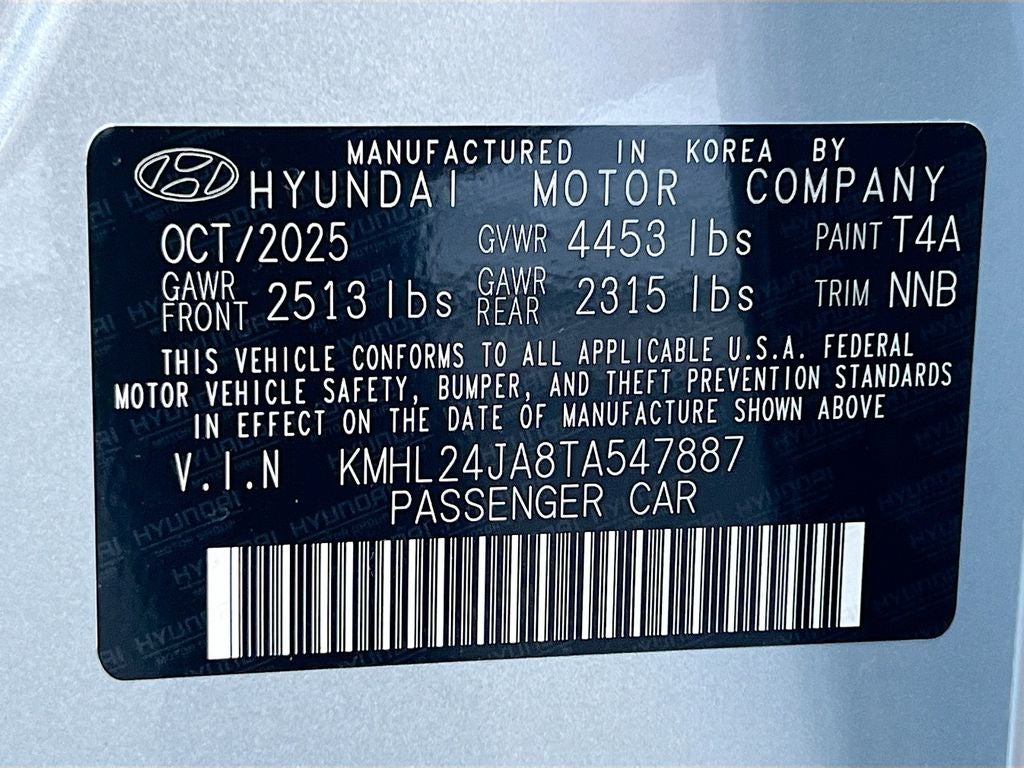 2026 Hyundai SONATA SE
