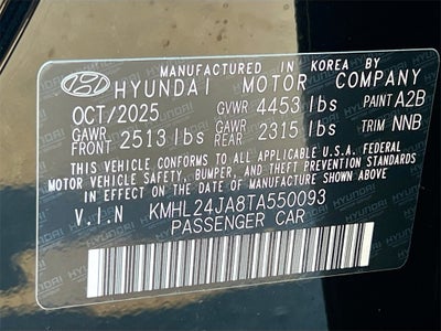 2026 Hyundai SONATA SE