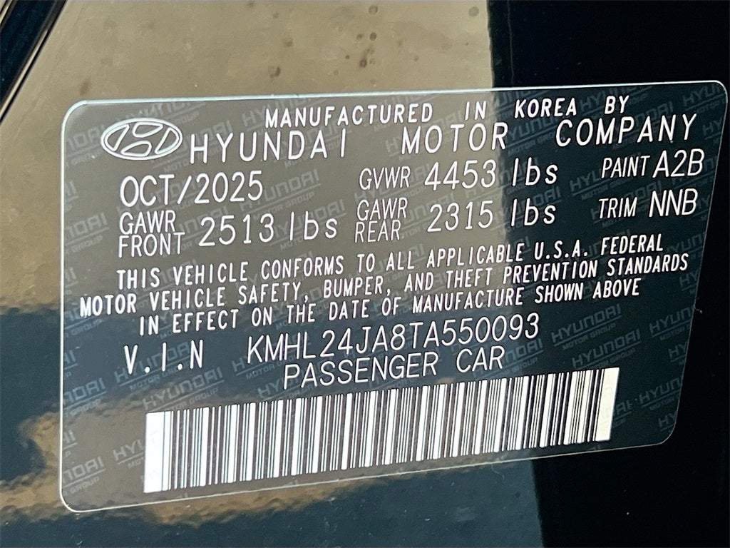 2026 Hyundai SONATA SE