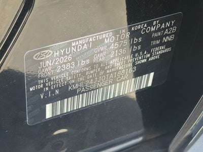 2026 Hyundai SONATA HYBRID Blue