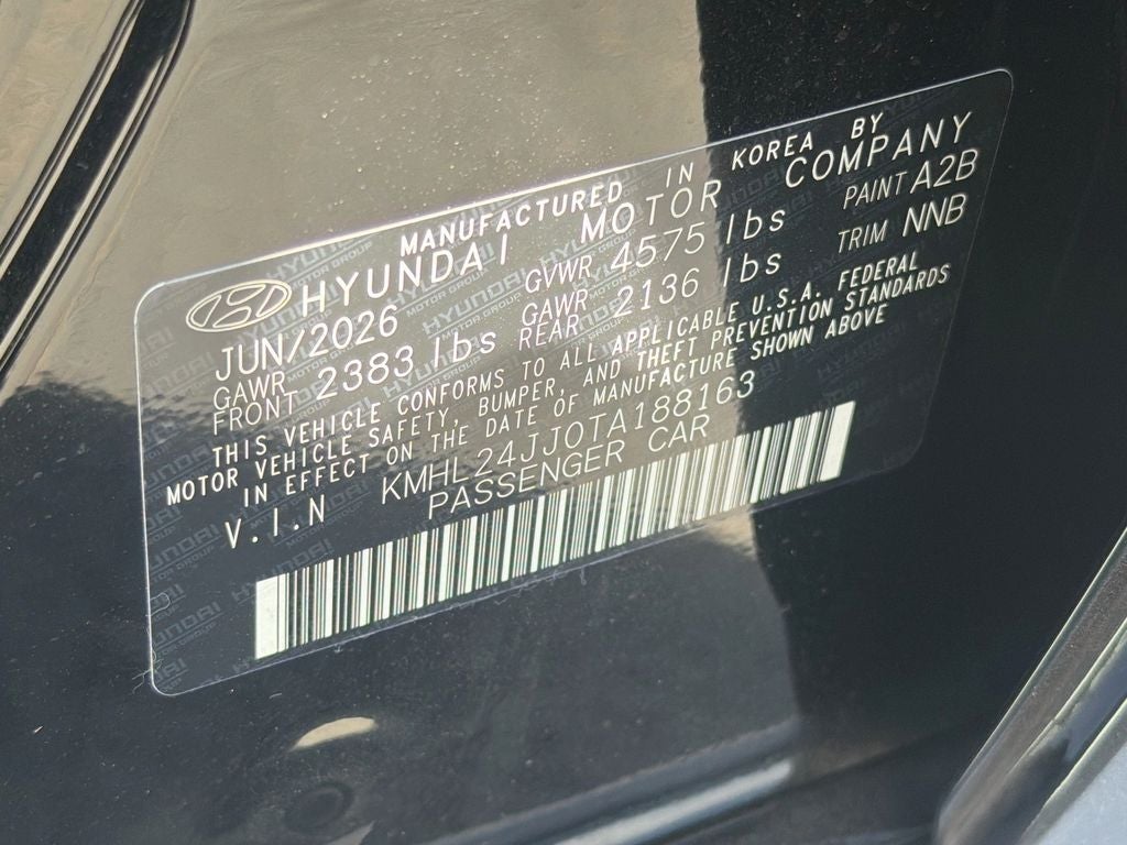 2026 Hyundai SONATA HYBRID Blue