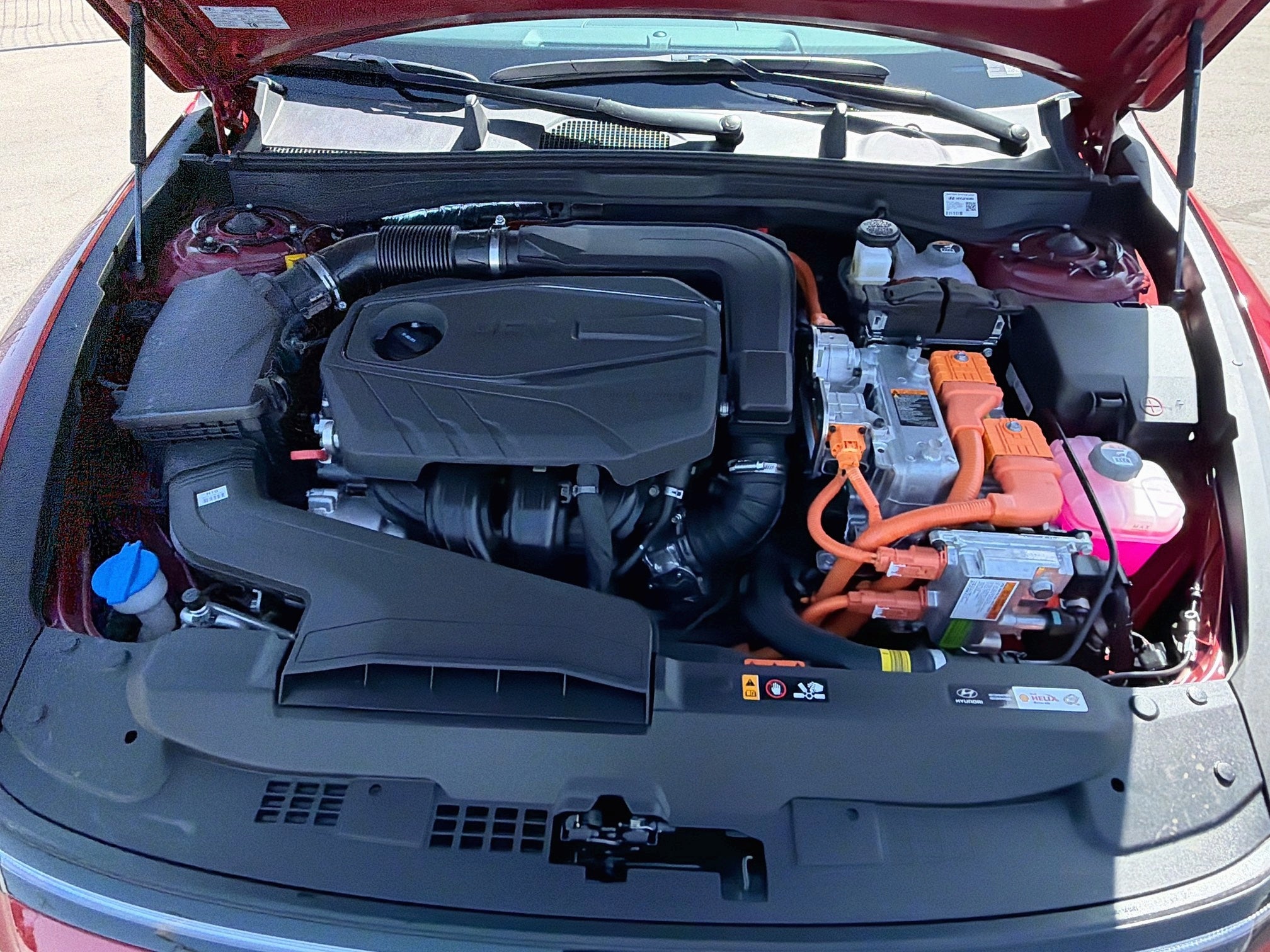 2026 Hyundai SONATA HYBRID Blue