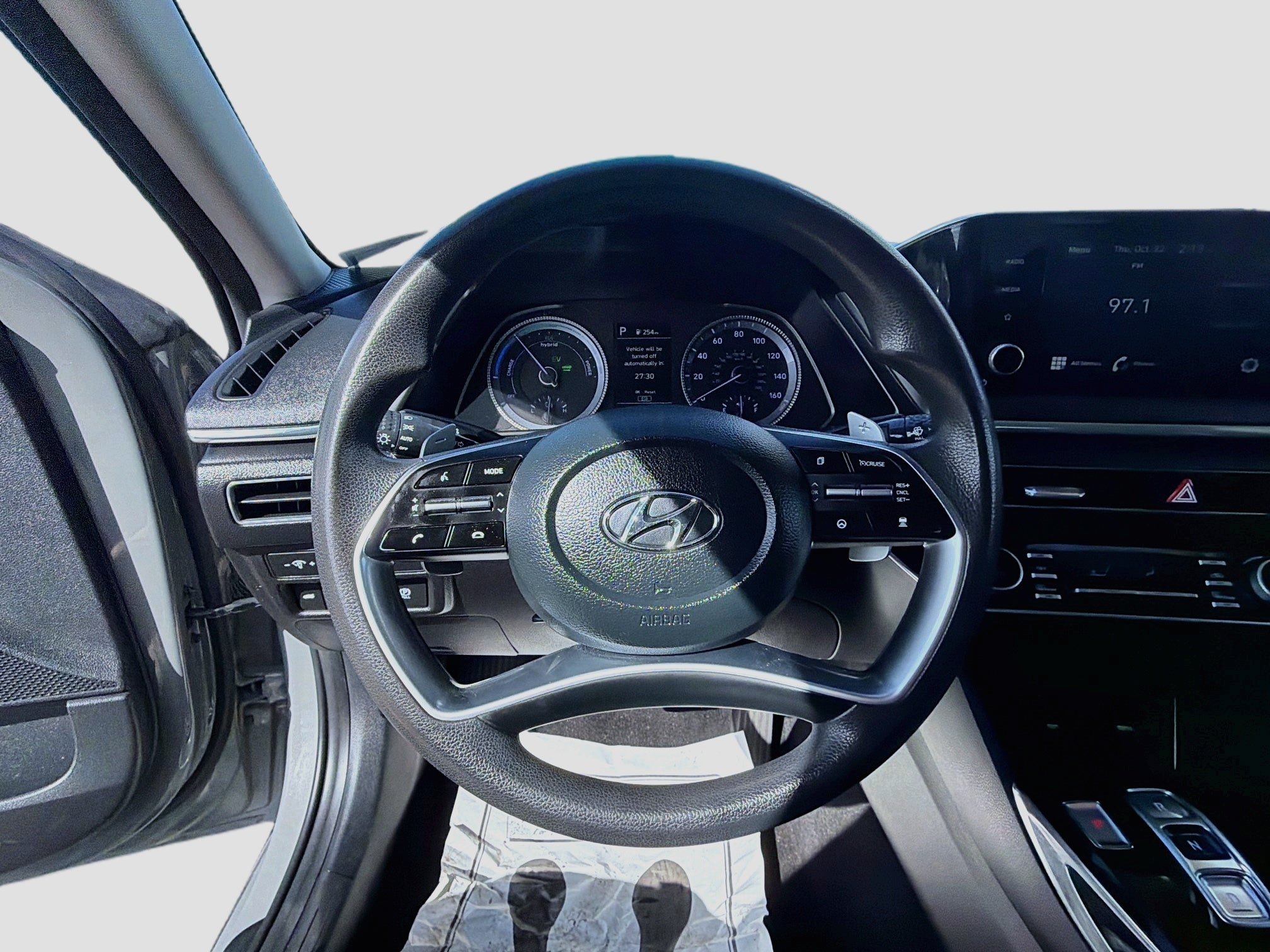 2021 Hyundai SONATA HYBRID Blue