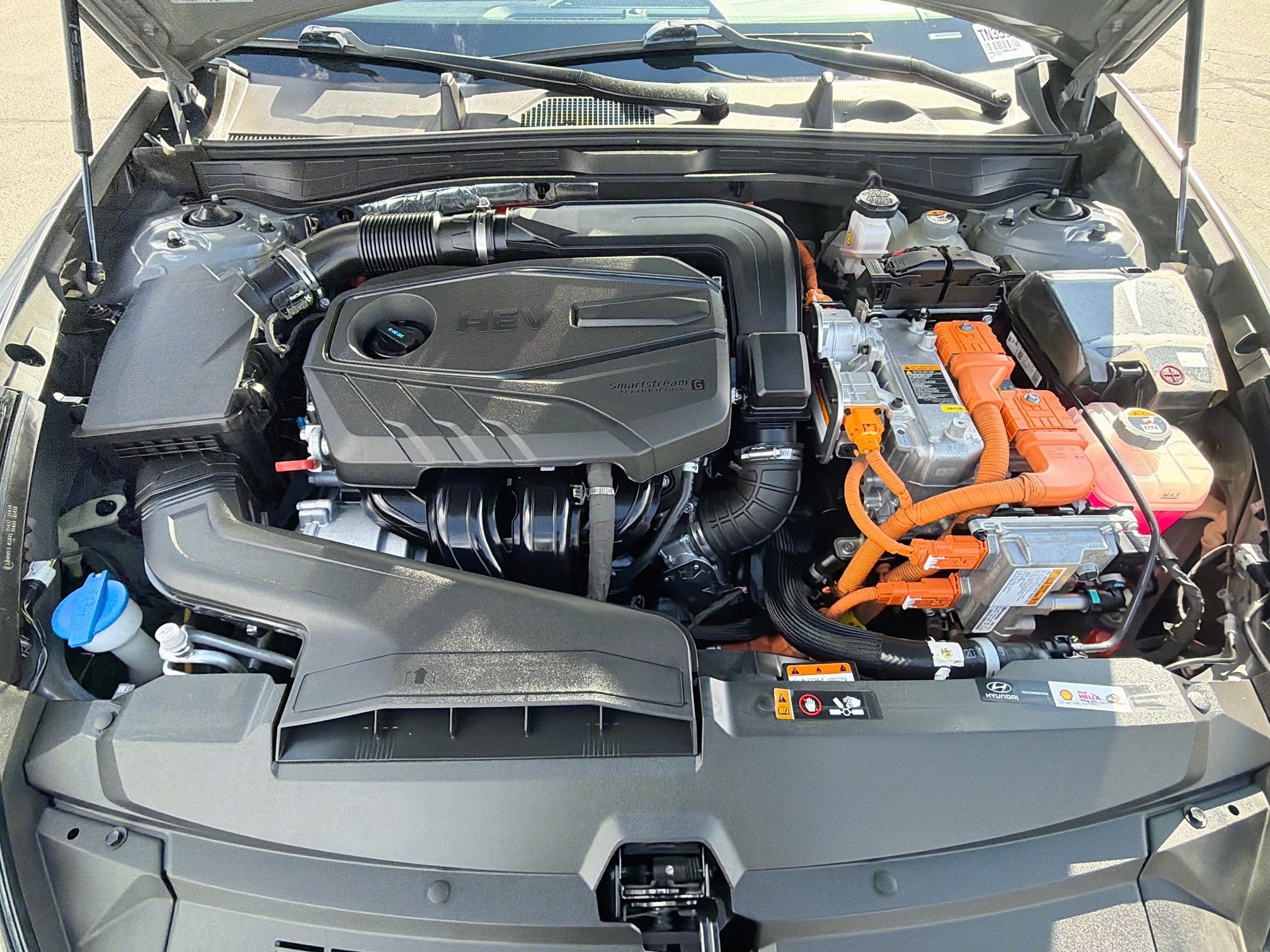 2021 Hyundai SONATA HYBRID Blue