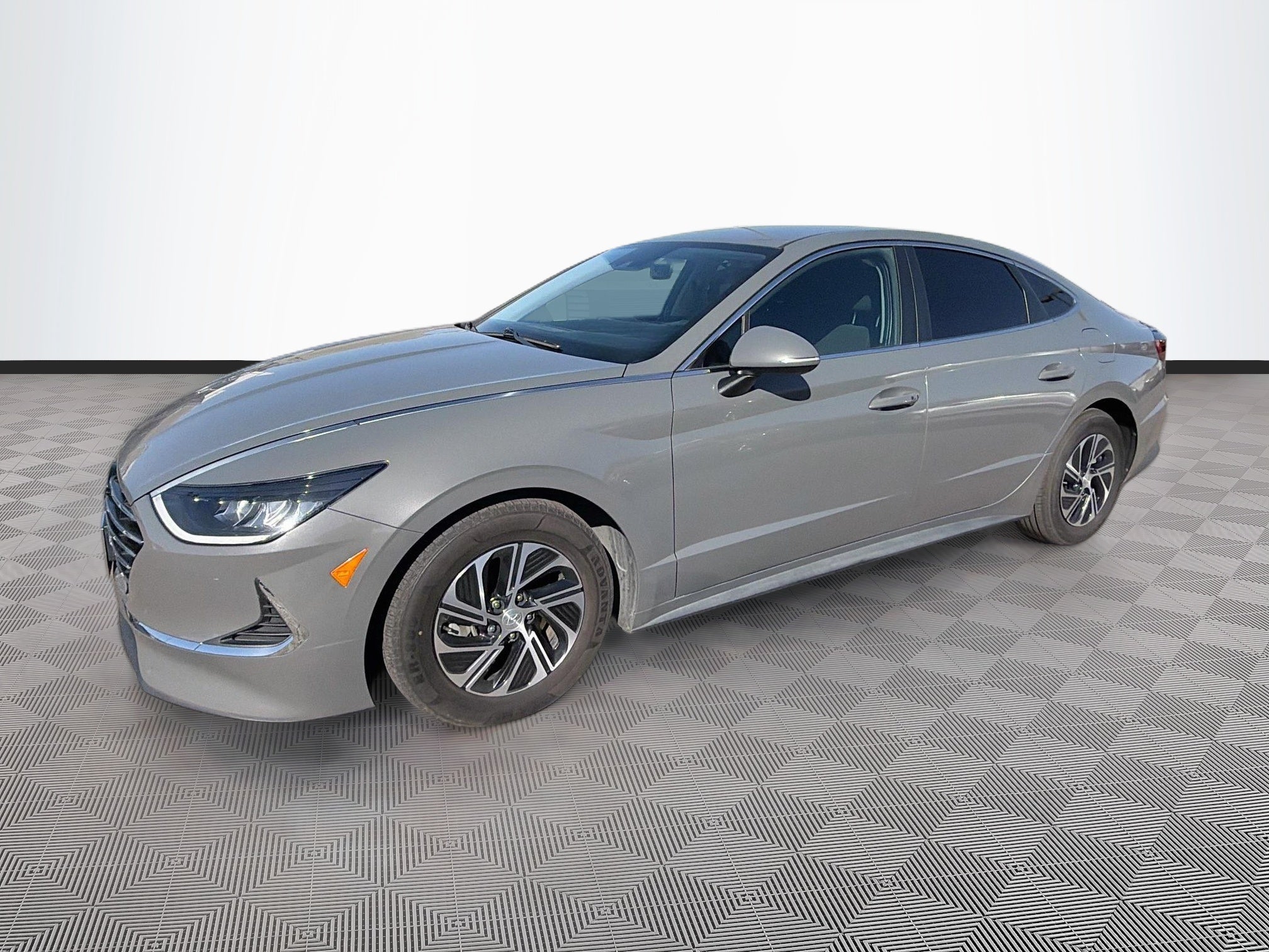 2021 Hyundai SONATA HYBRID Blue