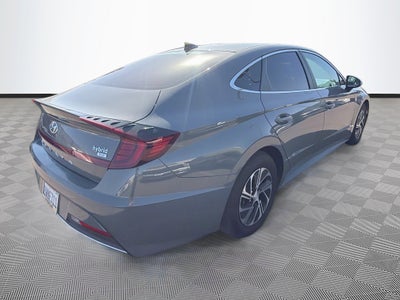 2021 Hyundai SONATA HYBRID Blue