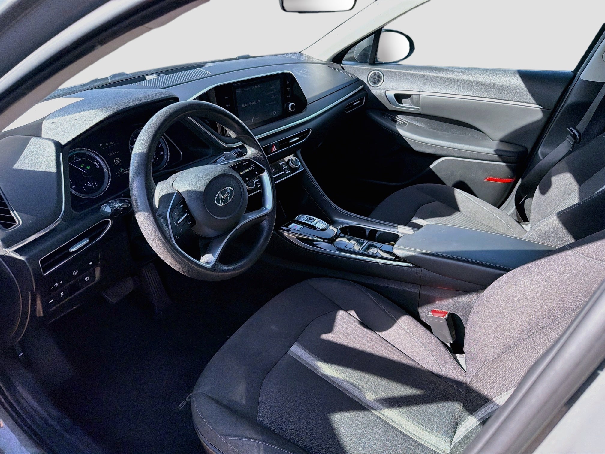 2021 Hyundai SONATA HYBRID Blue