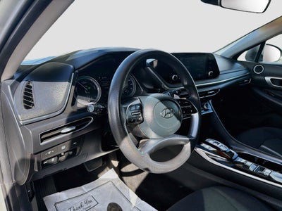 2021 Hyundai SONATA HYBRID Blue