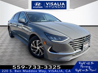 2021 Hyundai SONATA HYBRID Blue