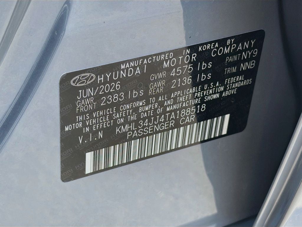 2026 Hyundai SONATA HYBRID SEL