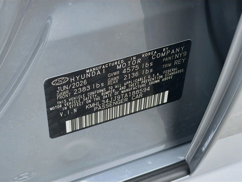 2026 Hyundai SONATA HYBRID SEL