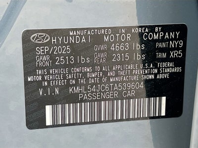 2026 Hyundai SONATA N Line