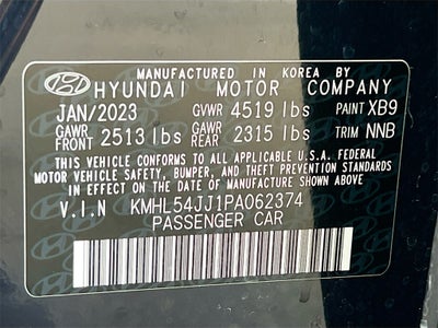 2023 Hyundai SONATA HYBRID Limited