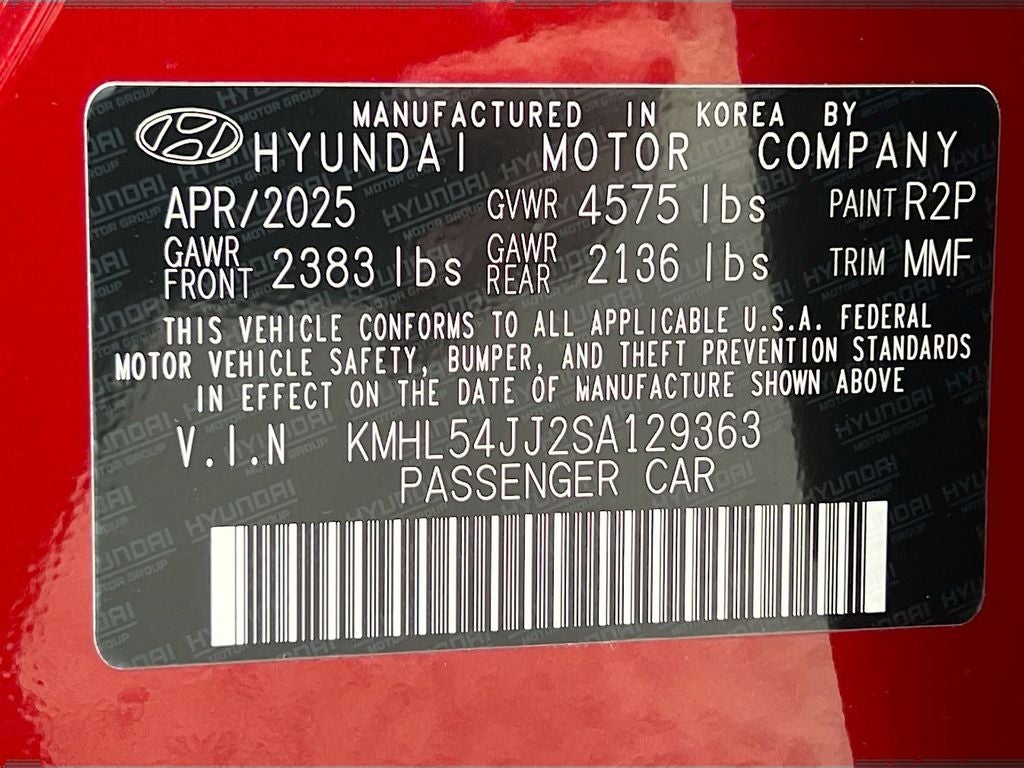 2025 Hyundai SONATA HYBRID Limited