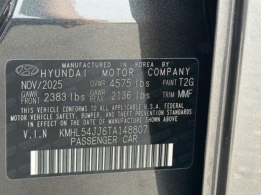 2026 Hyundai SONATA HYBRID Limited