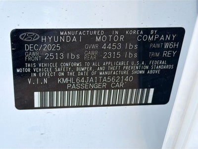 2026 Hyundai SONATA SEL Sport