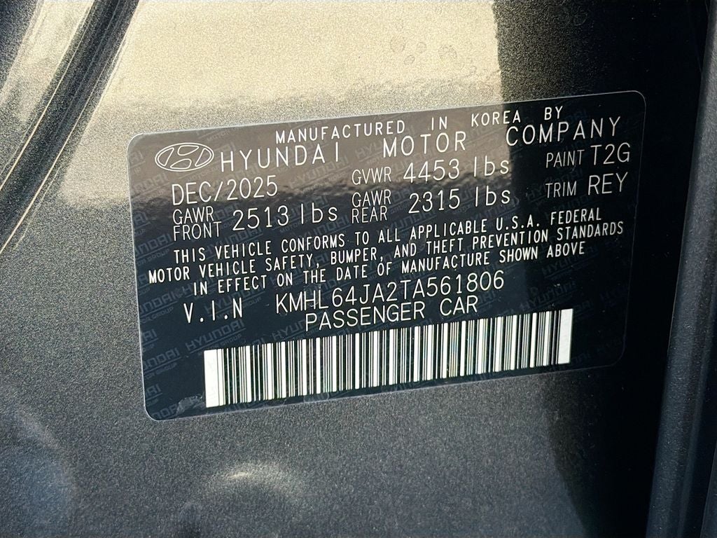 2026 Hyundai SONATA SEL Sport
