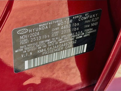 2025 Hyundai SONATA SEL
