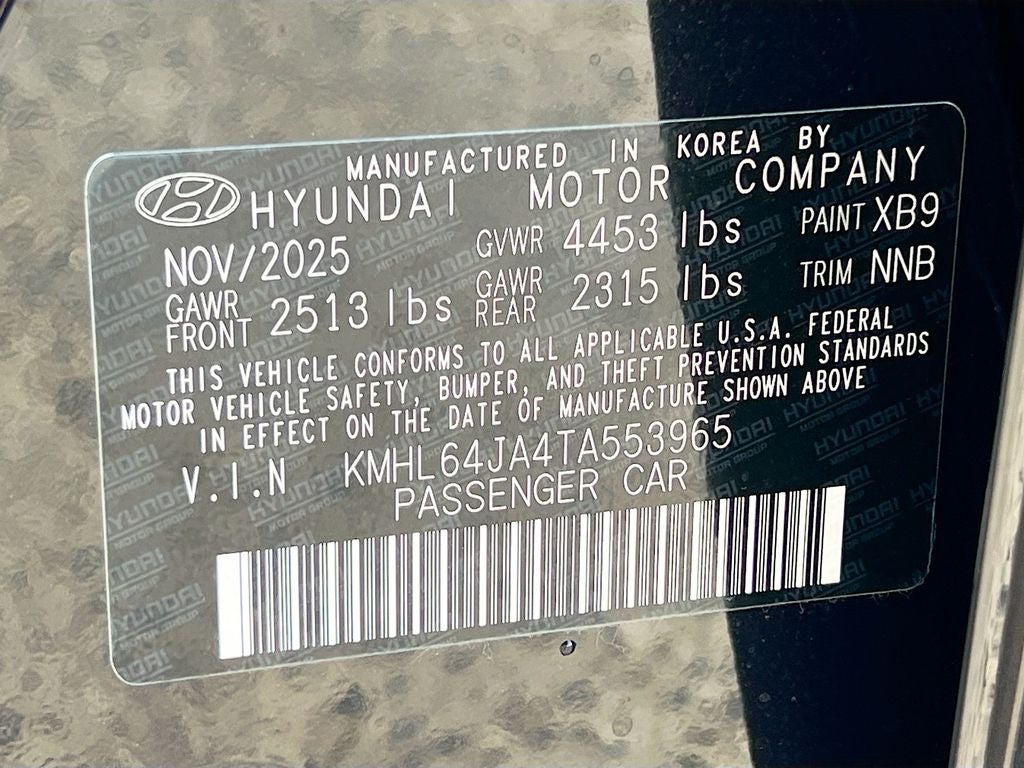 2026 Hyundai SONATA SEL Sport