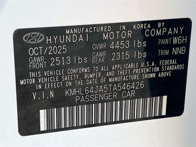 2026 Hyundai SONATA SEL Sport