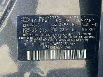 2026 Hyundai SONATA SEL Sport