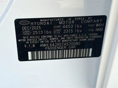 2026 Hyundai SONATA SEL Sport