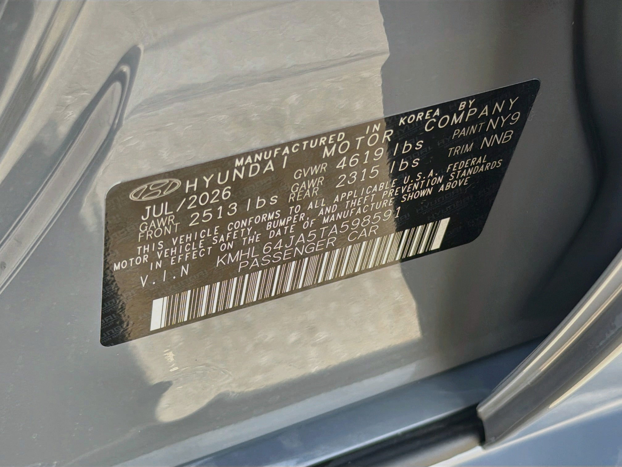 2026 Hyundai SONATA SEL Sport