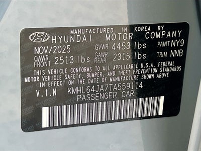 2026 Hyundai SONATA SEL Sport