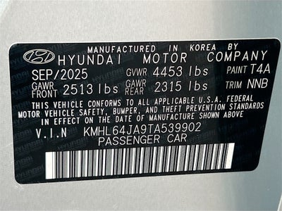 2026 Hyundai SONATA SEL Sport