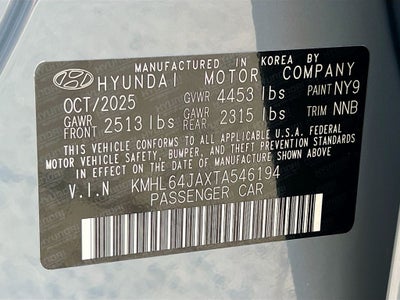 2026 Hyundai SONATA SEL Sport