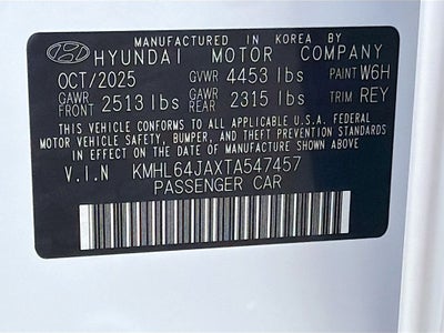 2026 Hyundai SONATA SEL Sport