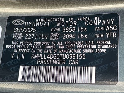 2026 Hyundai ELANTRA SE