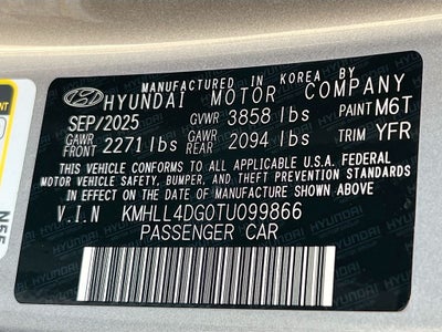 2026 Hyundai ELANTRA SE