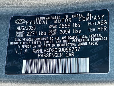 2025 Hyundai ELANTRA SEL Sport