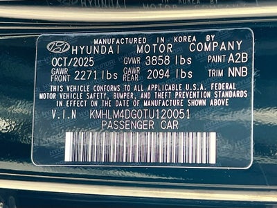 2026 Hyundai ELANTRA SEL Sport