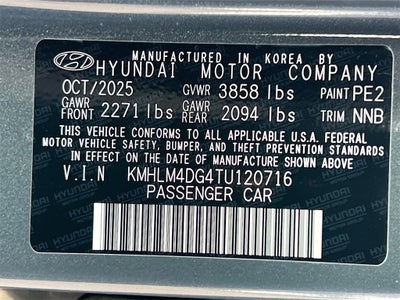 2026 Hyundai ELANTRA SEL Sport