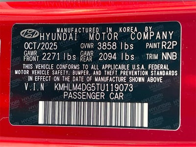 2026 Hyundai ELANTRA SEL Sport