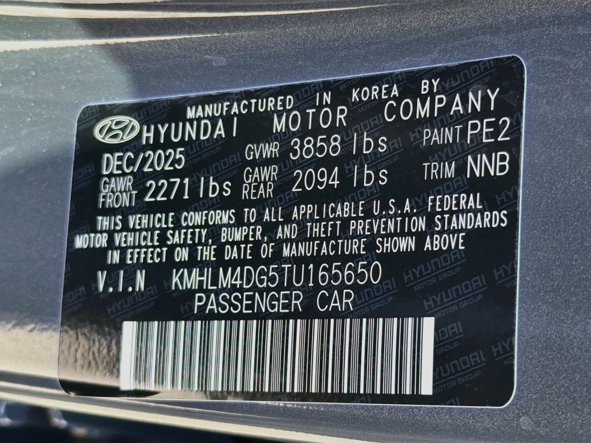 2026 Hyundai ELANTRA SEL Sport