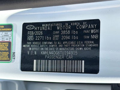 2026 Hyundai ELANTRA SEL Sport