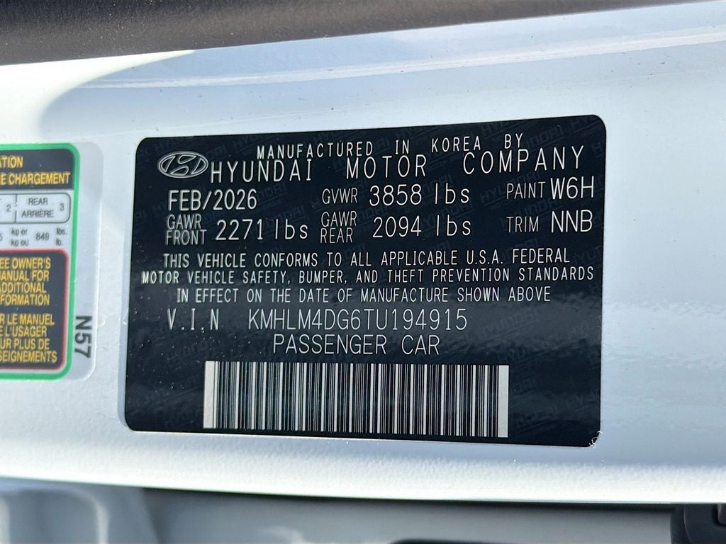 2026 Hyundai ELANTRA SEL Sport