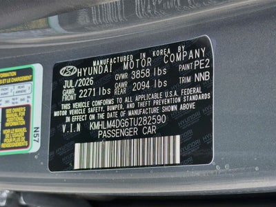 2026 Hyundai ELANTRA SEL Sport Plus