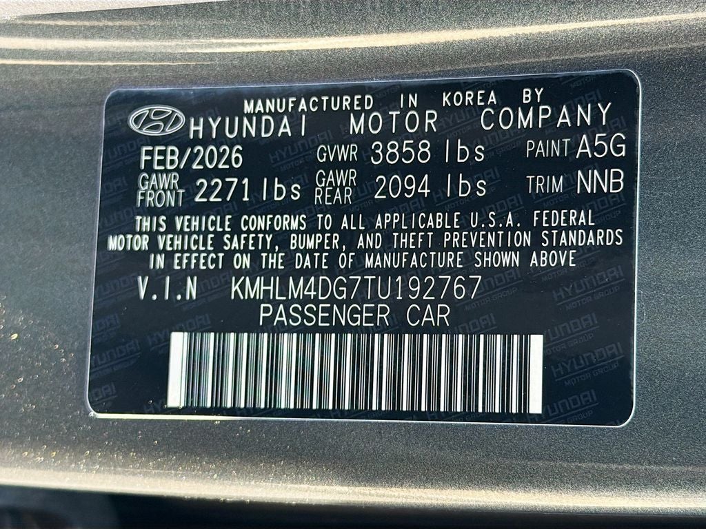 2026 Hyundai ELANTRA SEL Sport