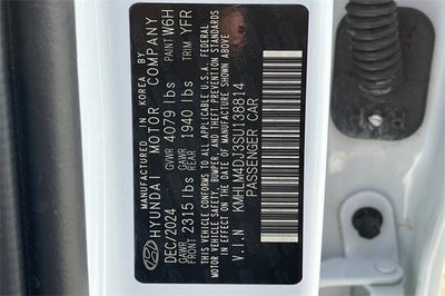 2025 Hyundai ELANTRA HYBRID Blue