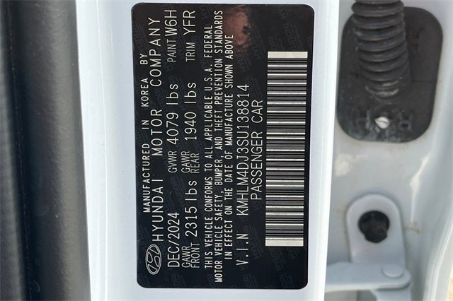 2025 Hyundai ELANTRA HYBRID Blue