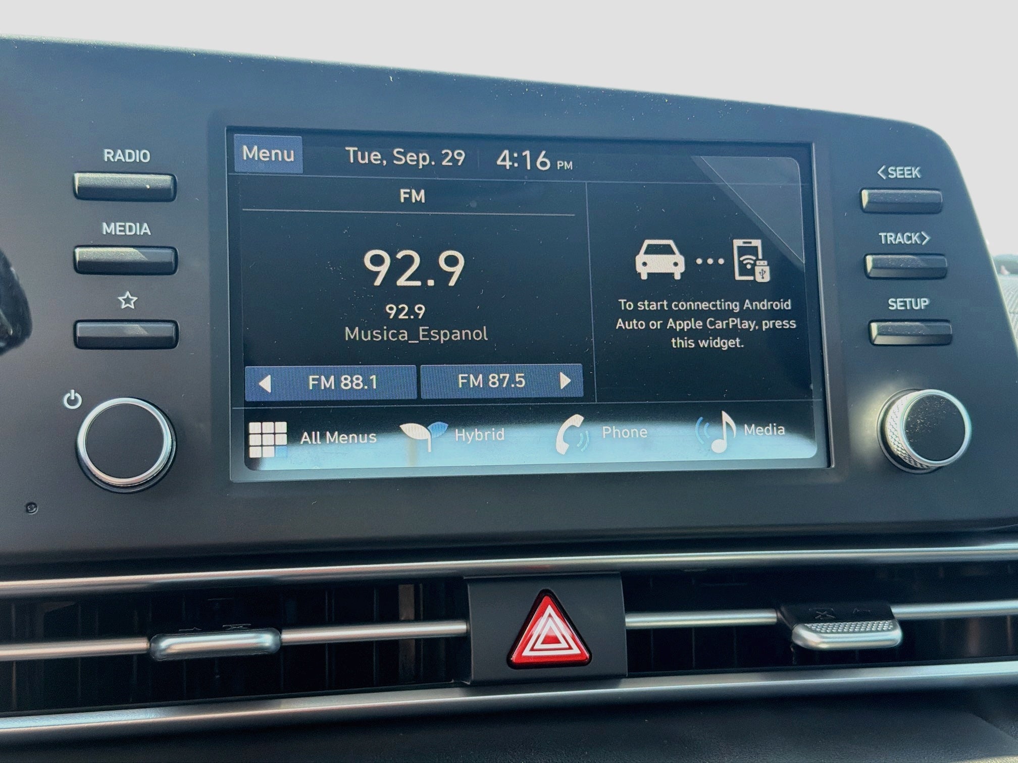2026 Hyundai ELANTRA HYBRID Blue